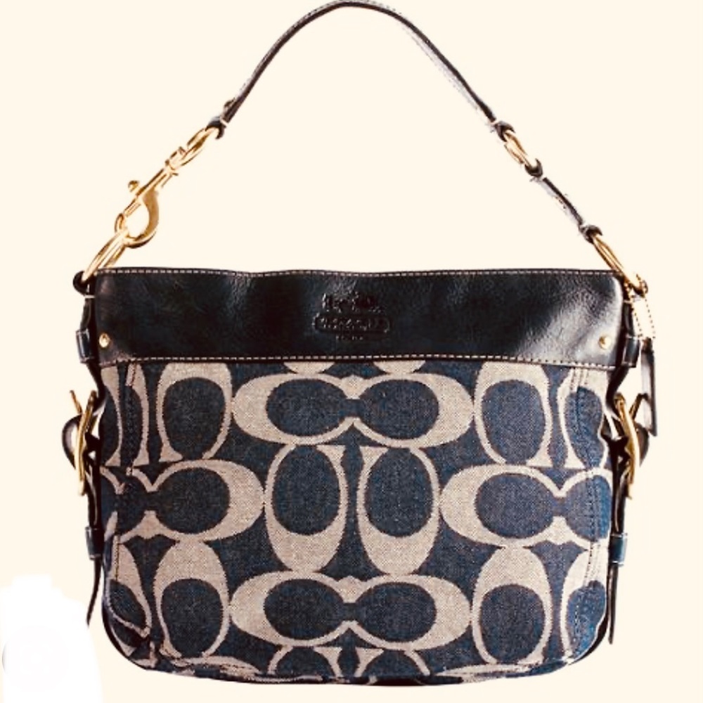 Y2K Authentic Coach Zoe Denim Bag❤️